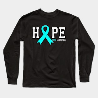 POTS Postural Orthostatic Tachycardia Syndrome Awareness Hope Long Sleeve T-Shirt